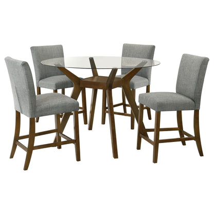 Flynn - 5 Piece Counter Height Dining Set
