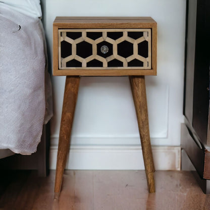 Inlay - Bone Inlay Drawer Nightstand