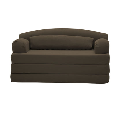 2 Seater Sofa Bed, Compact Foldable Floor Couch