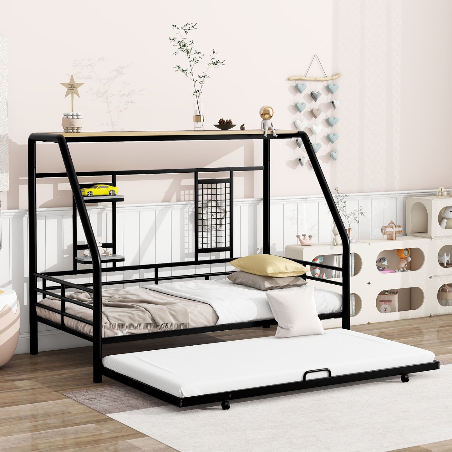 Playhouse Design Bed With Trundle