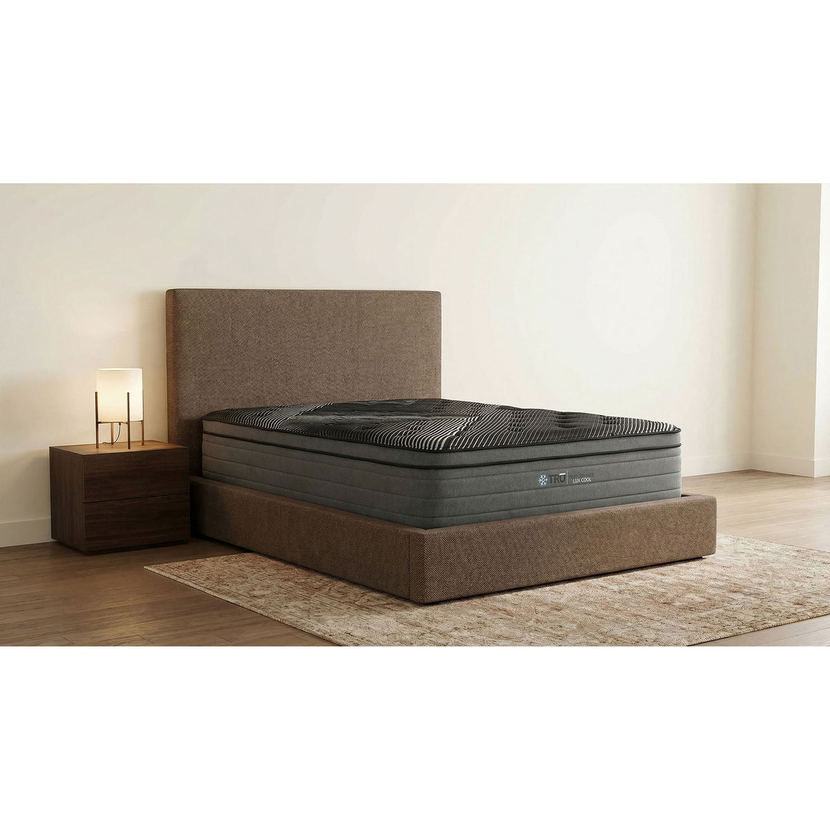 14" Cool Firm Memory Foam Hybrid Mattress With Infused Top Layer