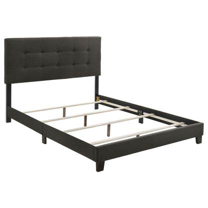 Dordrecht - Eastern King Panel Bed - Charcoal