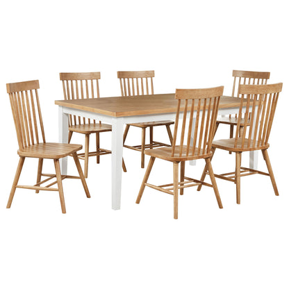 Aldren - 7 Piece Dining Set With Rectangular Table