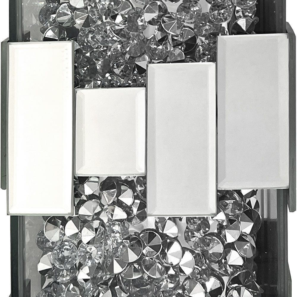 Noralie - 30" Table Lamp - Mirrored & Faux Diamonds