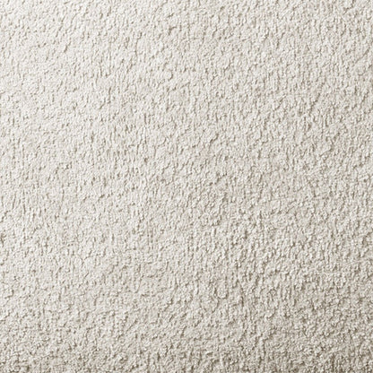 Upholstered 360 Degree Swivel Chair - Cream