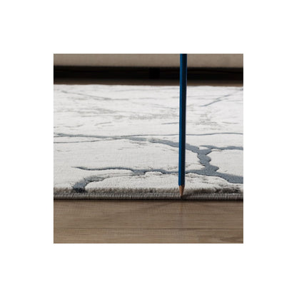 Geometrix - Contemporary Area Rug With Geometric 3D Effect