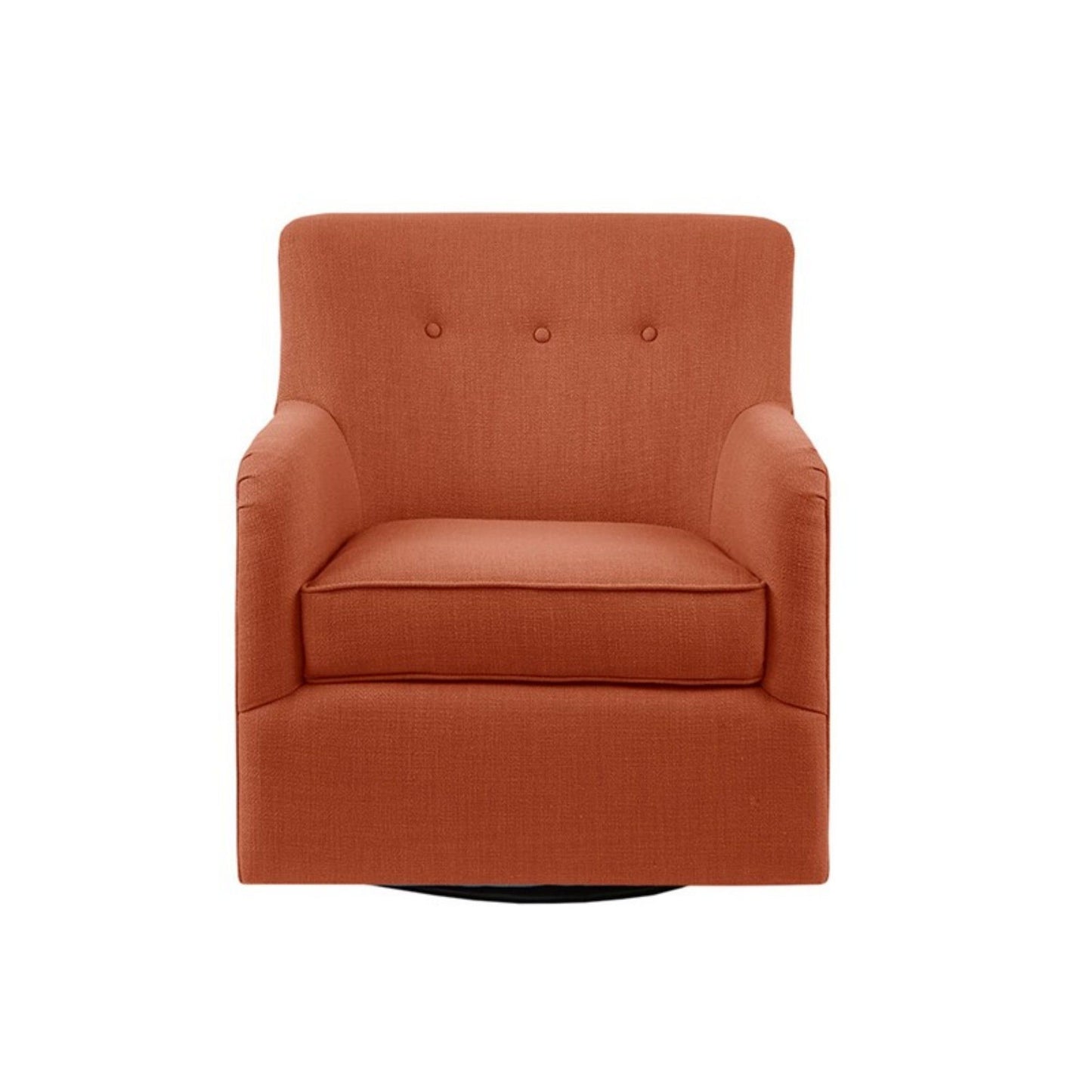 Adele - Swivel Chair With Button Tufted Back