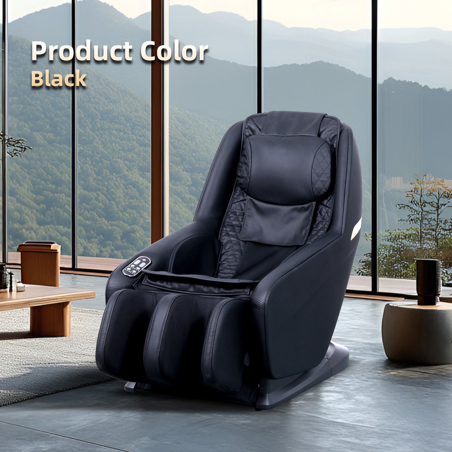 Knead Tap Shiatsu Massage Chair, Zero Gravity Full Body With Auto Modes And Airbag Massage