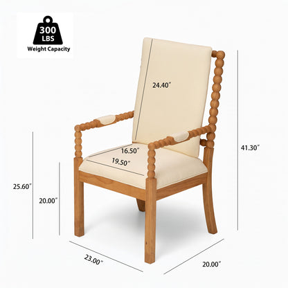 Dining Chairs With Ergonomic Design (Set of 2)