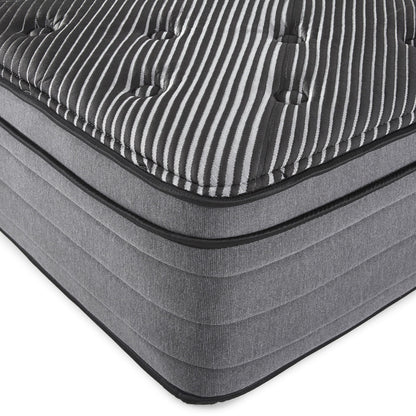 Starrett Black - 15" Euro Top Hybrid Mattress With Cooling Foam And Wrapped Coils