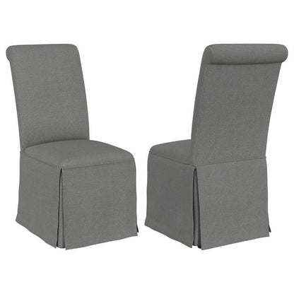 Shawna - Upholstered Skirted Dining Chair (Set of 2)