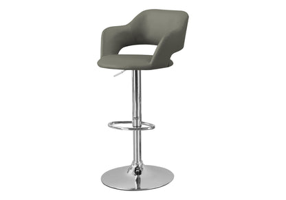 Bar Stool, Swivel, Adjustable Height, Contemporary, Modern