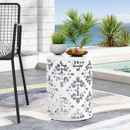 Outdoor Metal Modern Design End Table