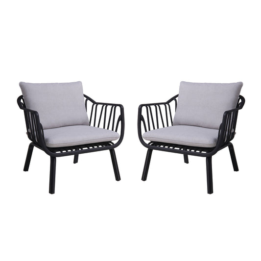 Huron - Outdoor Club Chair (Set of 2)