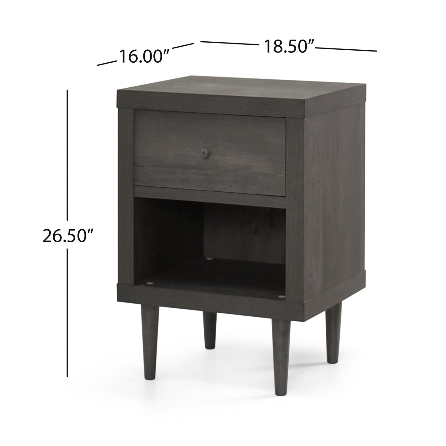 Nystrom - Single Drawer Nightstand