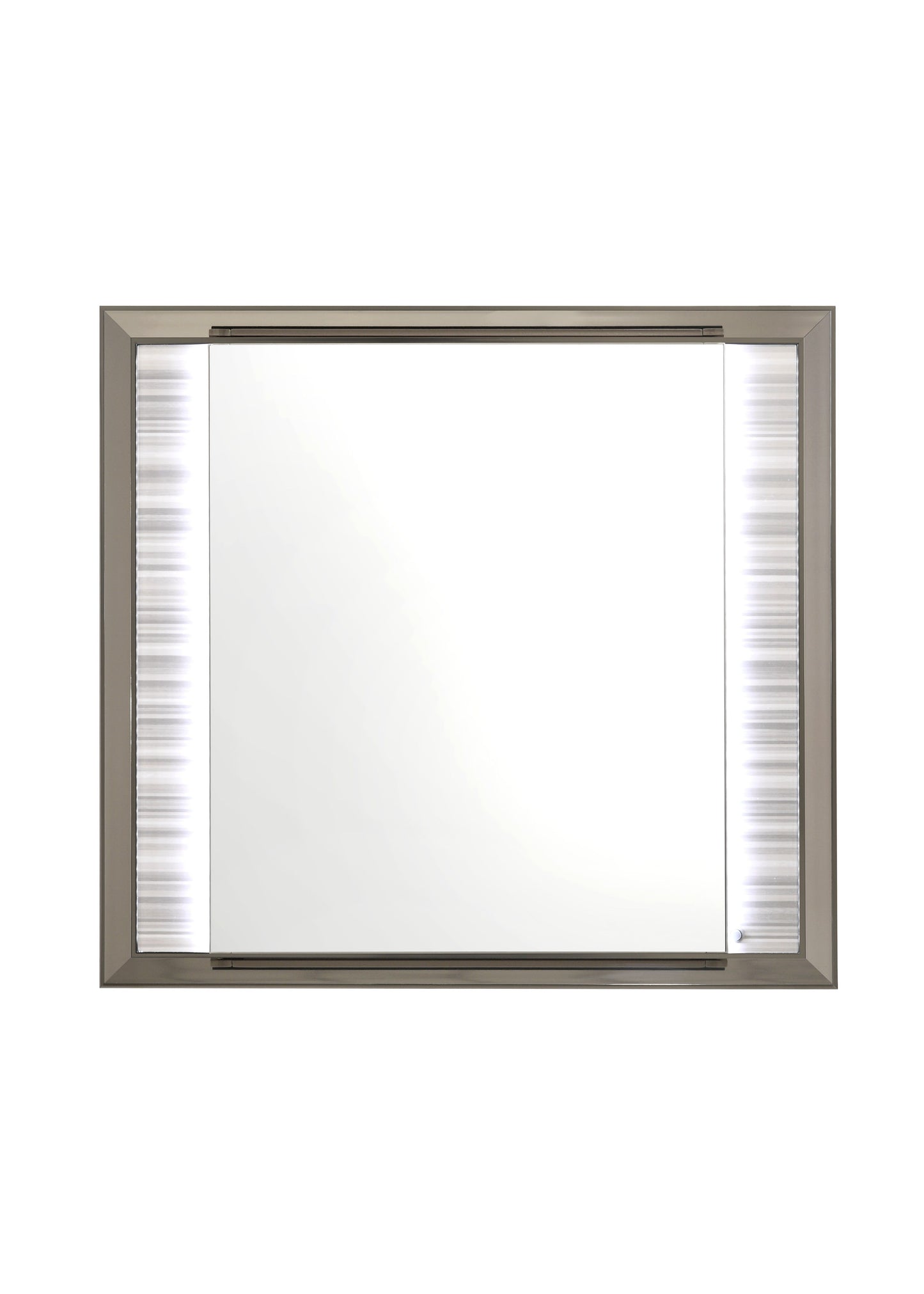 Star - Mirror With LED - White