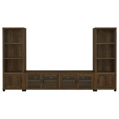 Heron - 3 Piece Entertainment Center With Adjustable Shelving