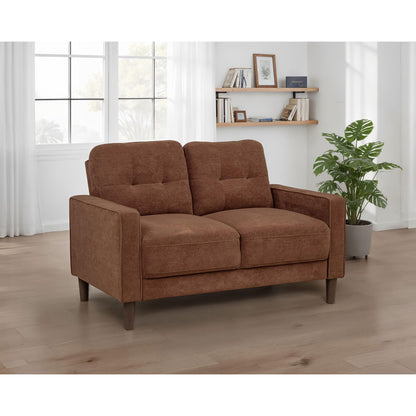 Heather - Track Arm Tufted Loveseat
