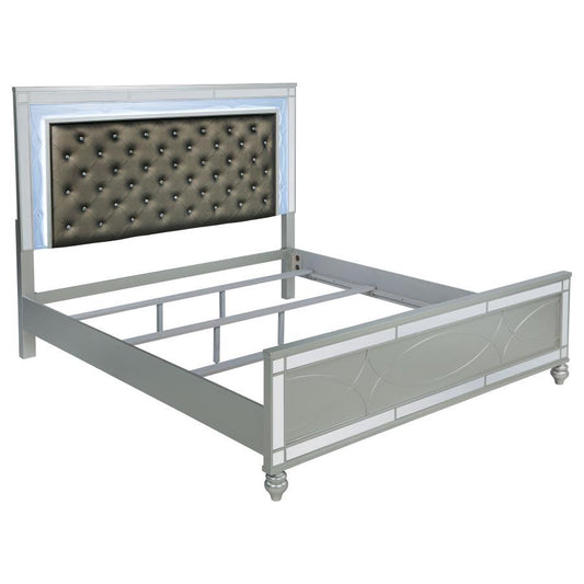 Gunnison - Wood LED Panel Bed