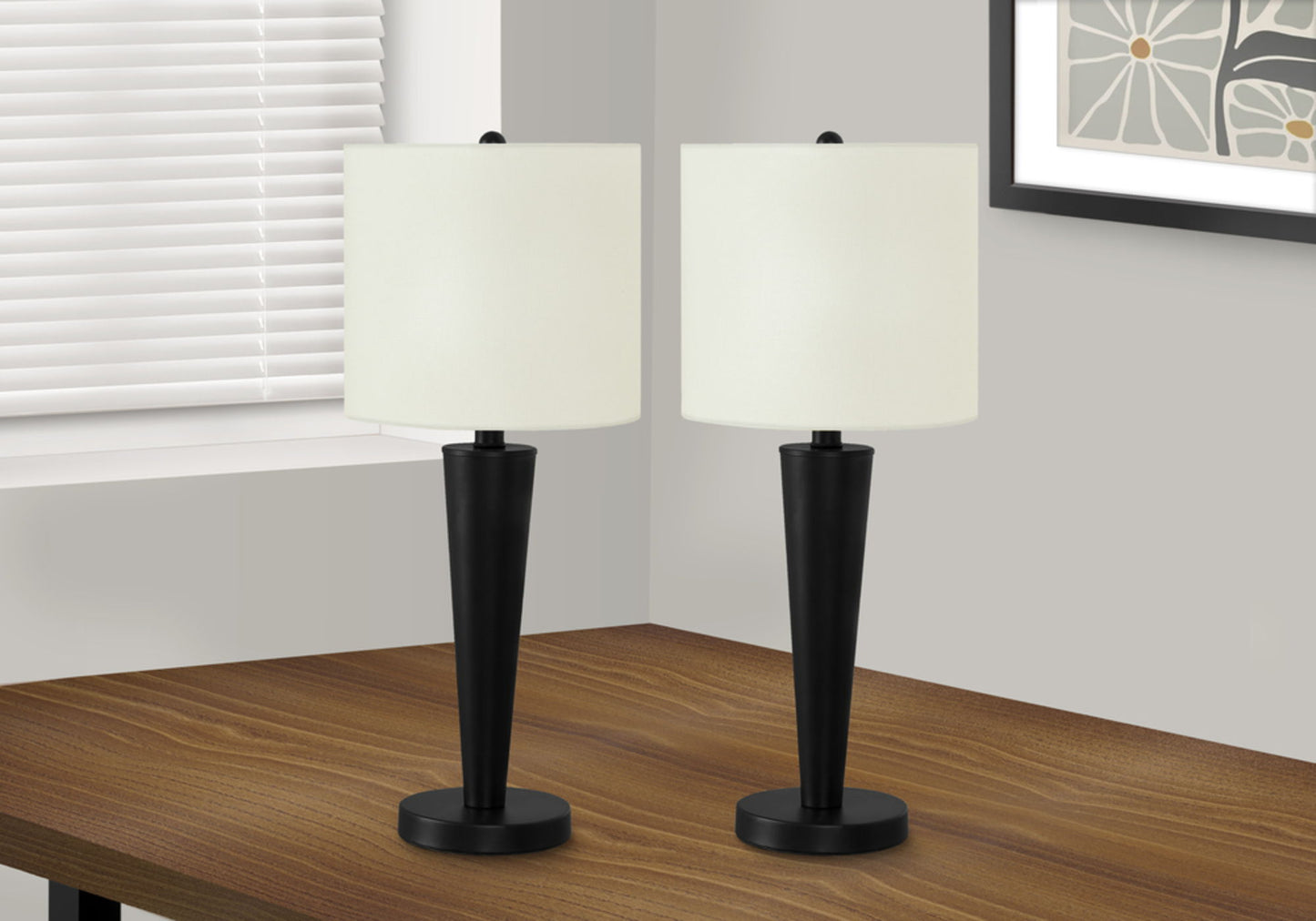 Lighting, Table Lamp, USB Port Included, Contemporary (Set of 2)