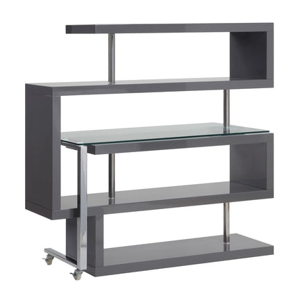 Buck II - Writing Desk With Bookshelf