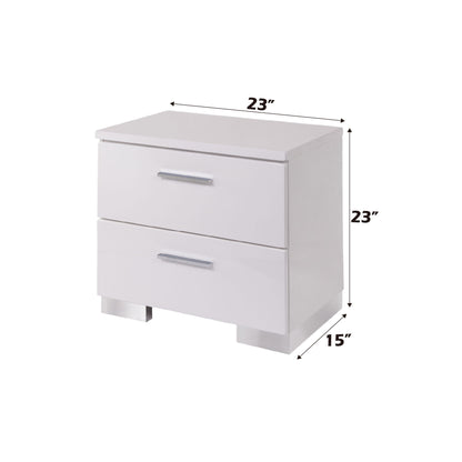 Lorimar - Nightstand - White