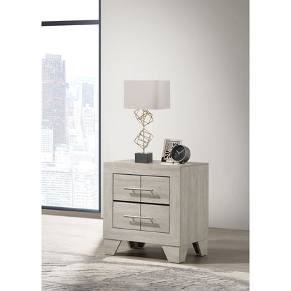Strout - 2 Drawer Nightstand - Cream