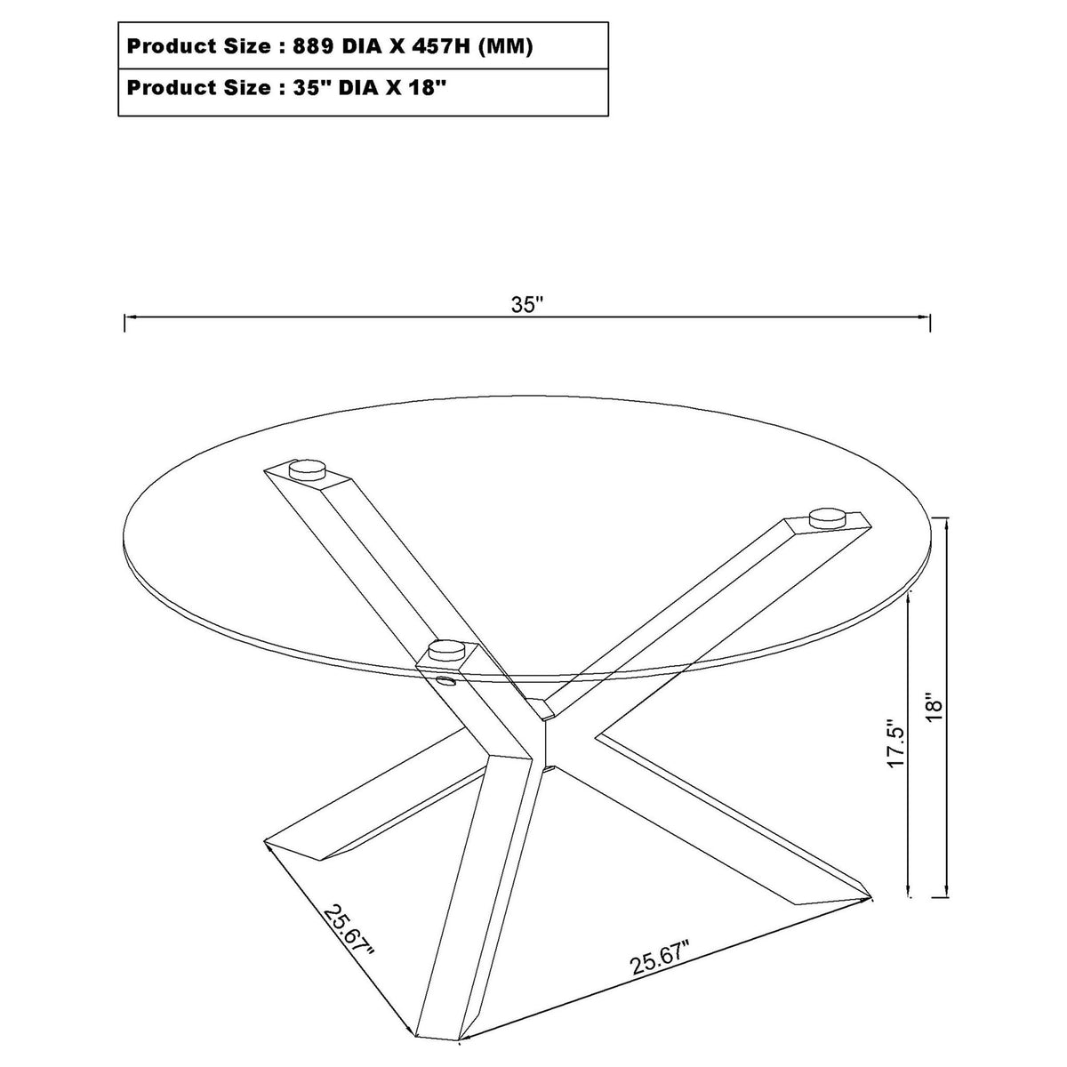 Alexa - Round Coffee And End Table Set
