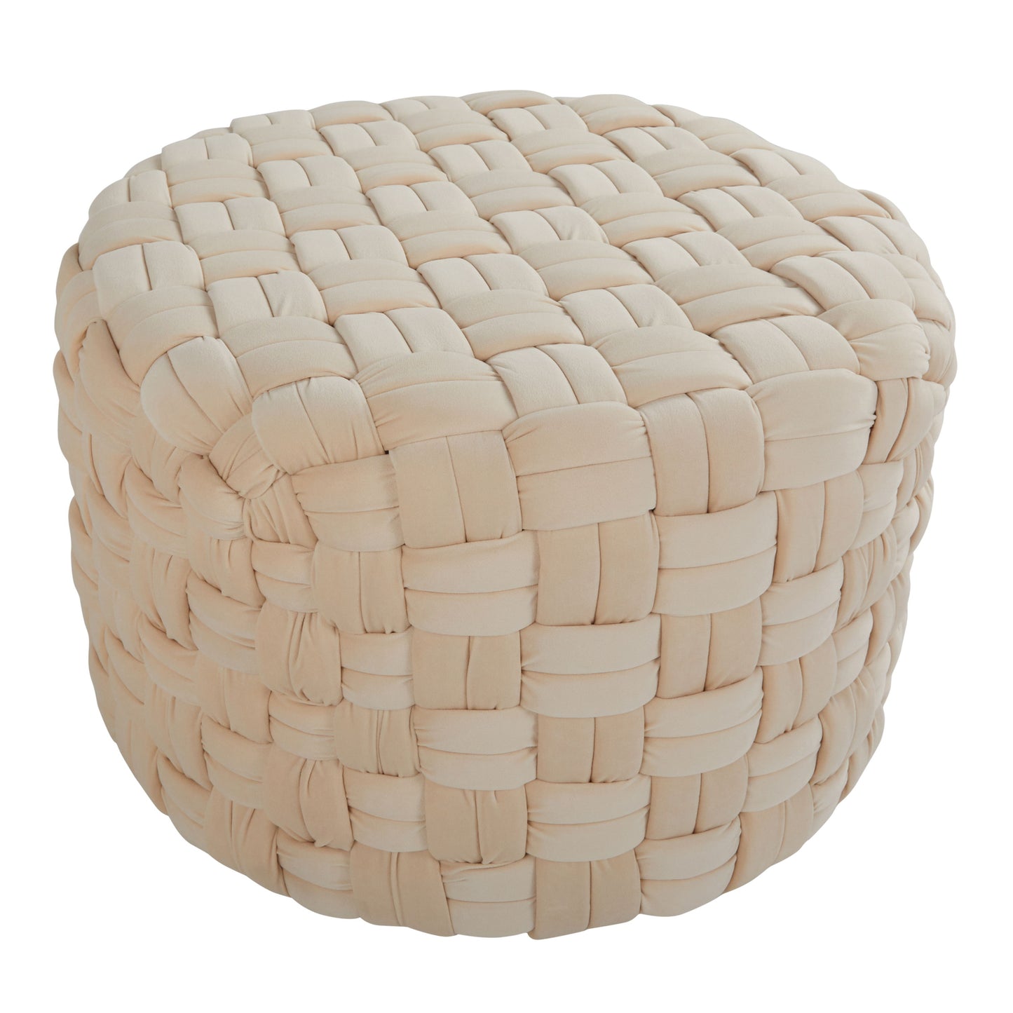 Braided - Versatile Round Ottoman