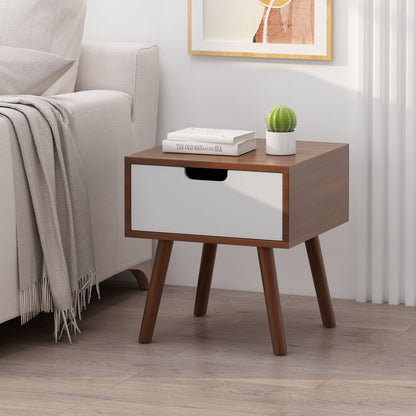 2 Toned Particle Board End Table