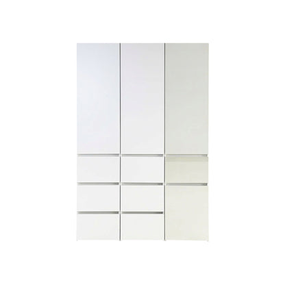 Elise - Modular Closet System With Mirror For Custom Storage Solutions - White