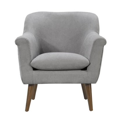 Shelby - Oversized Armchair - Gray - Fabric