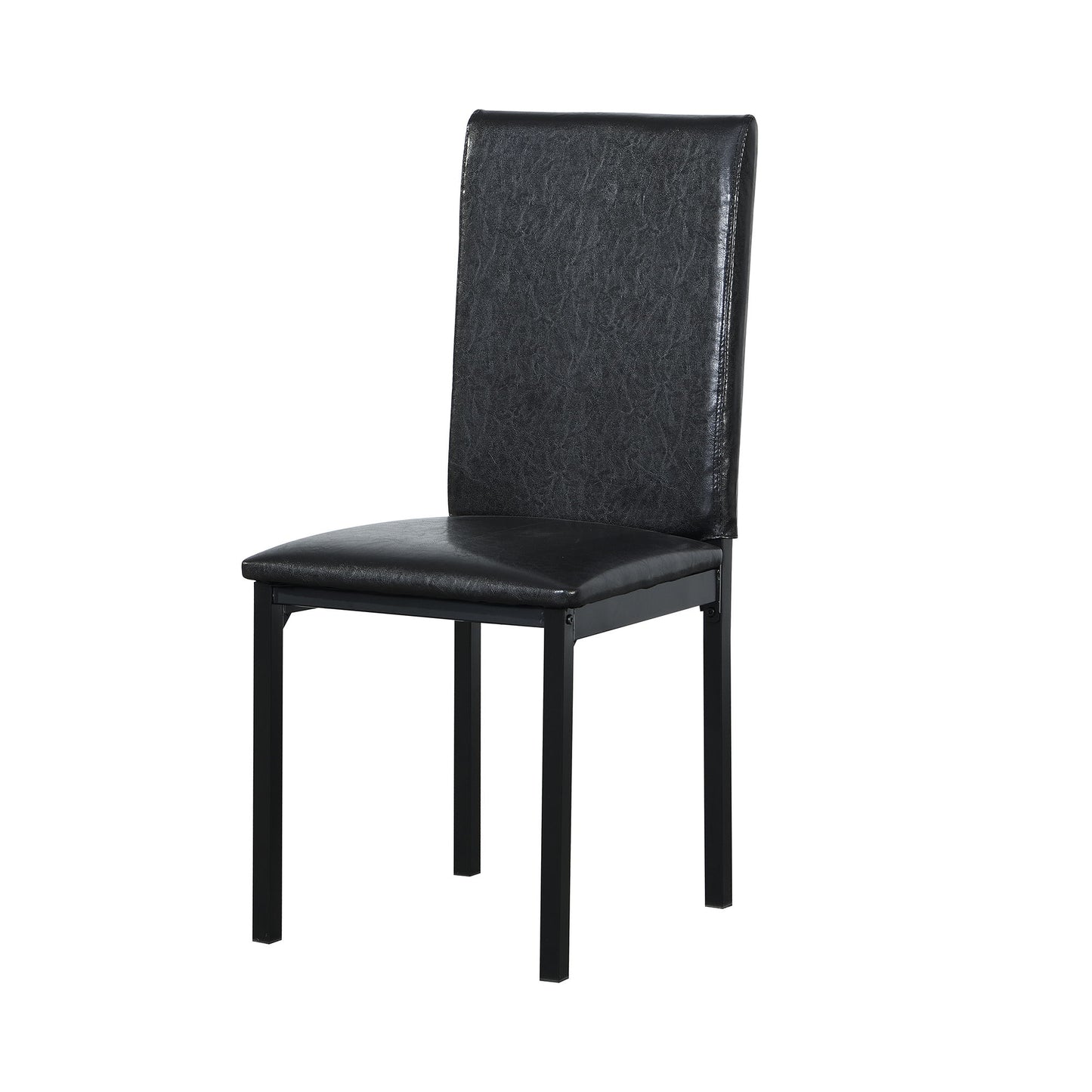 Metal Frame Dining Seats (Set of 4) - Black