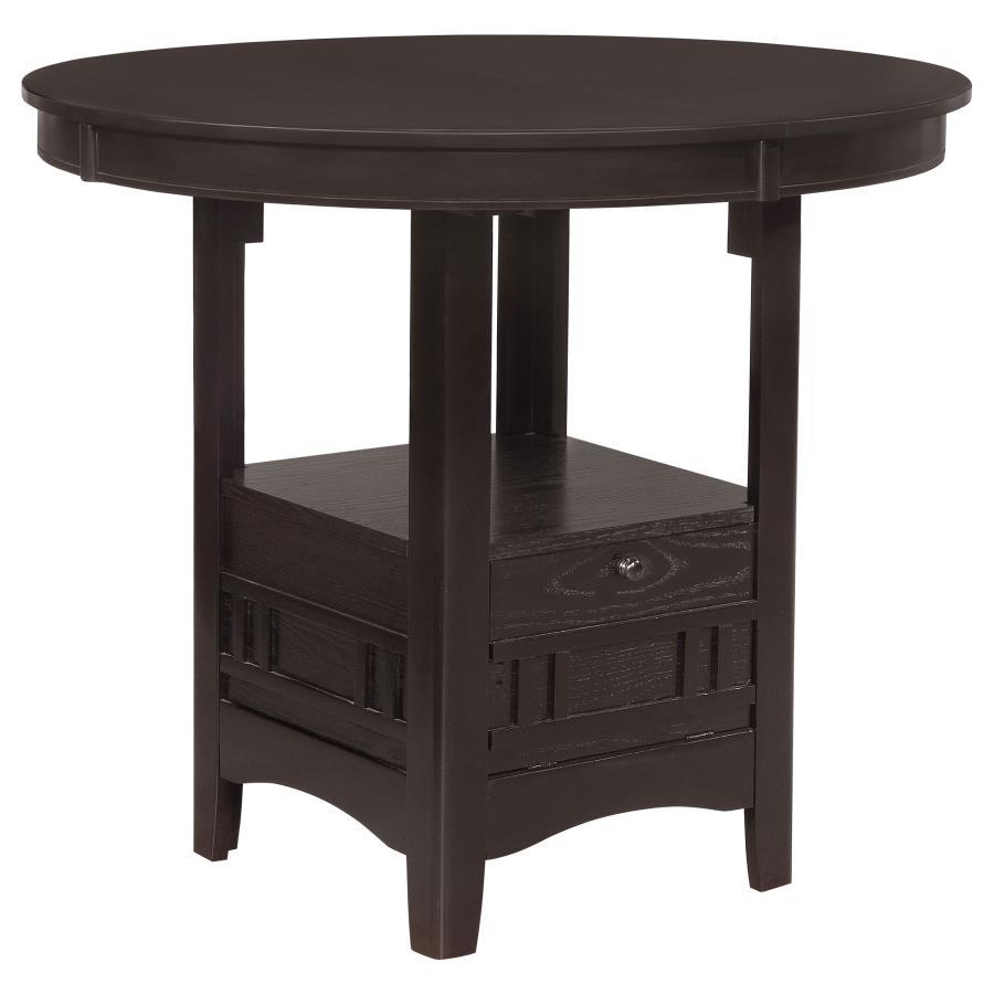 Lavon - Oval Extension Counter Dining Table - Espresso