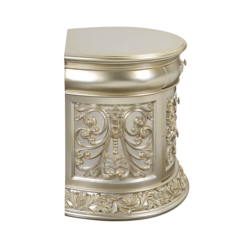 Sorina - Nightstand - Antique Gold