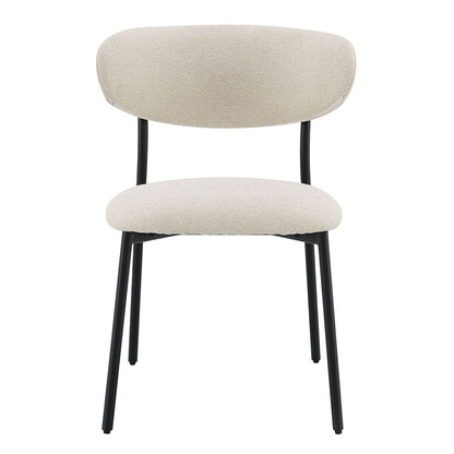 Jirina - Side Chair (Set of 2) - Beige Chenille