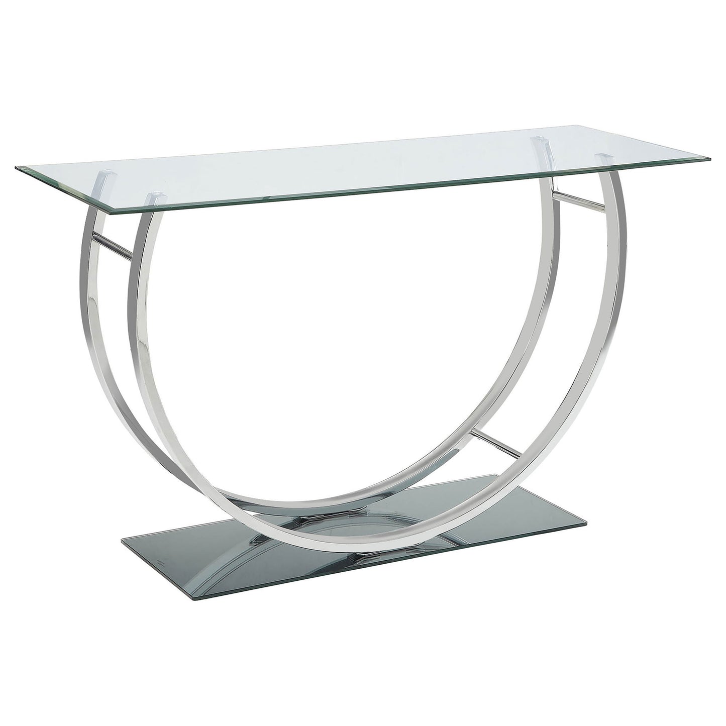 Garrett - Console Table - Chrome