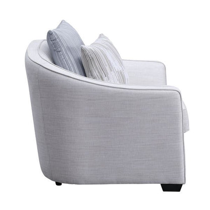 Mahler II - Chair With 2 Pillows - Beige Linen