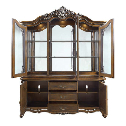 Latisha - Hutch & Buffet - Antique Oak Finish