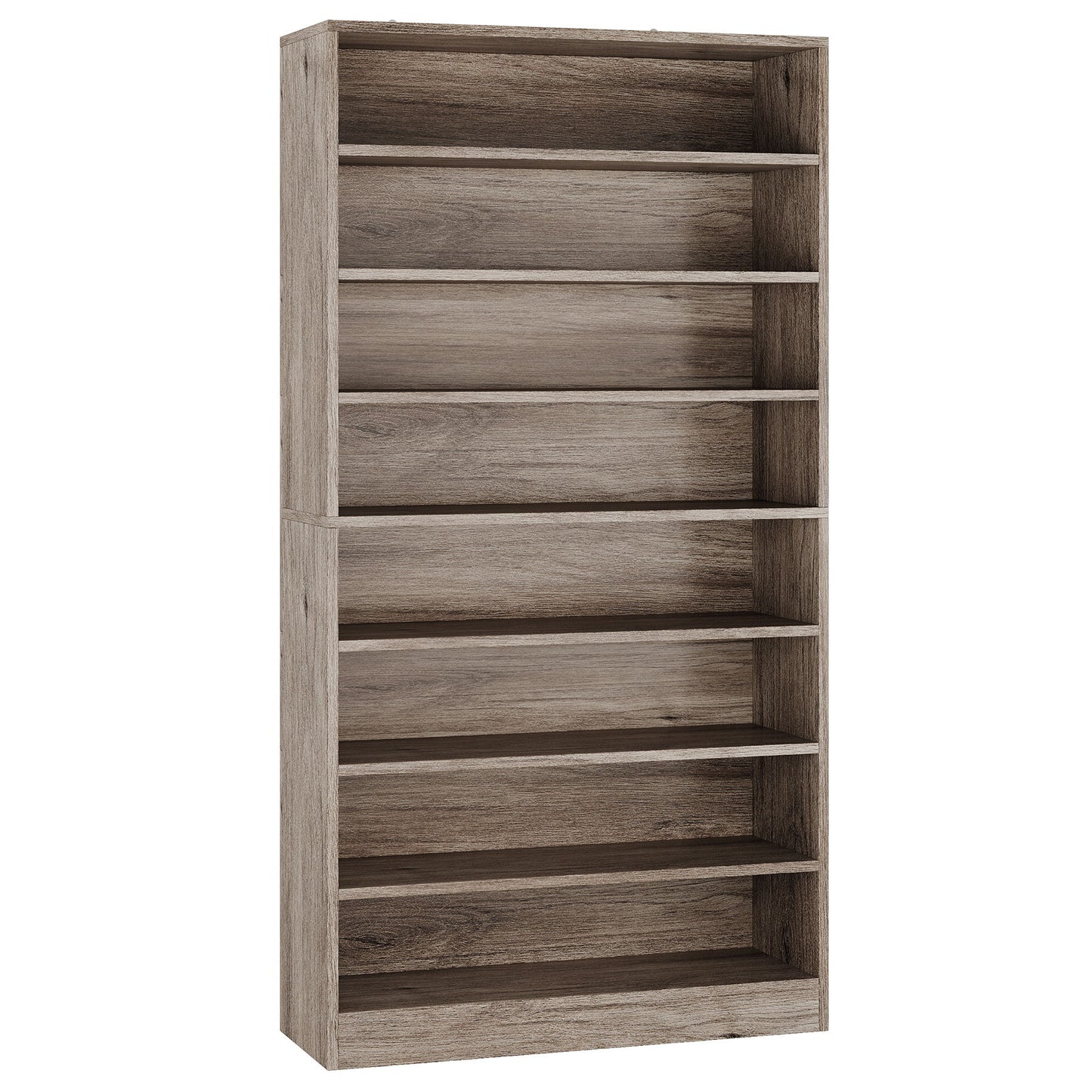 9 Tier Freestanding Shoe Cabinet, With Open Design