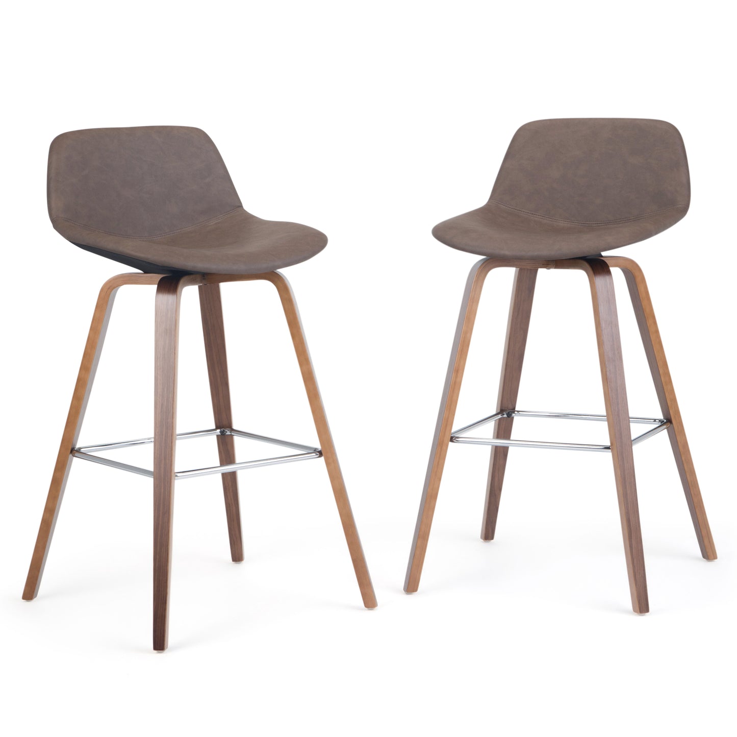 Randolph - Bentwood Multifunctional Counter / Bar Height Stool (Set of 2)