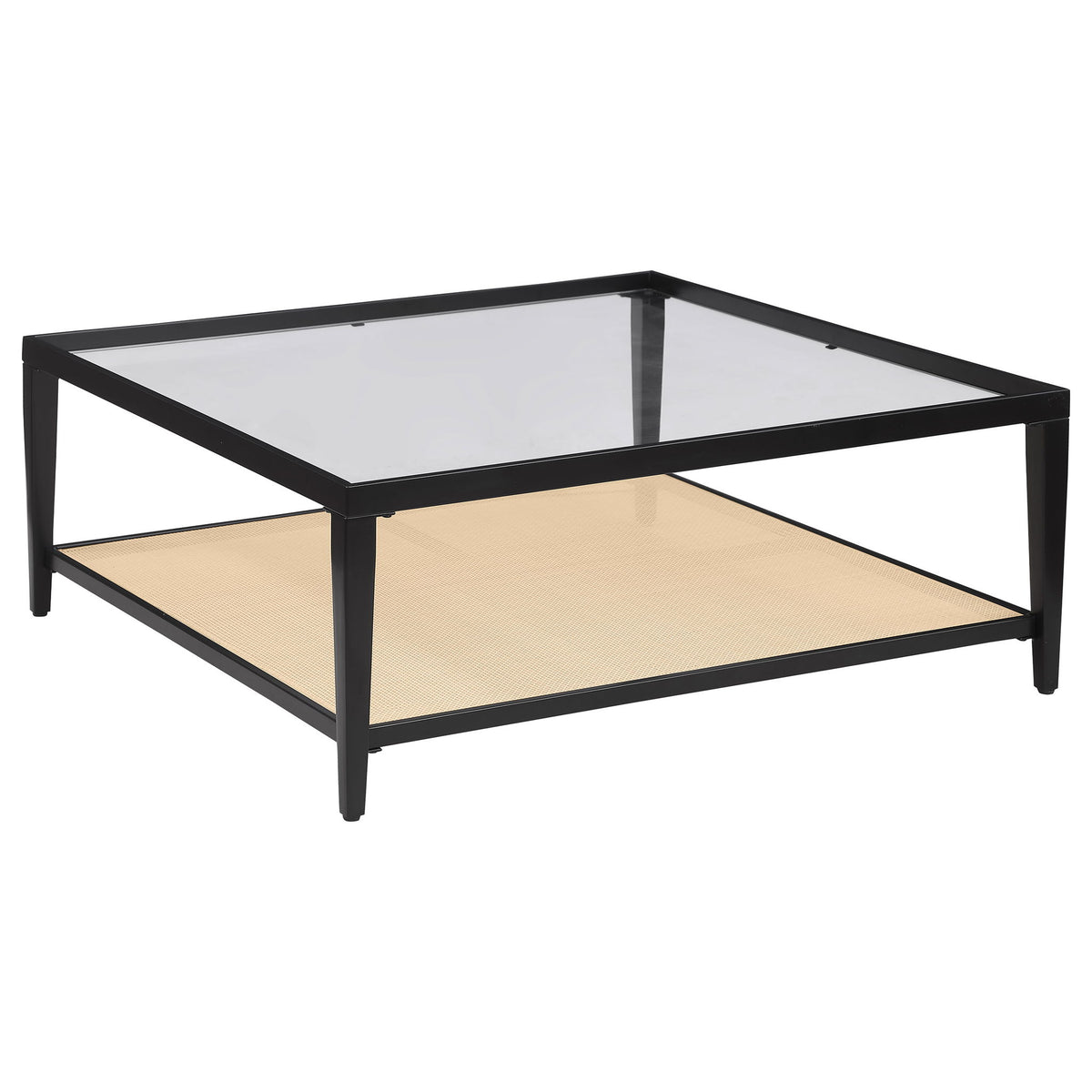 Kenneth - Square Coffee Table - Black