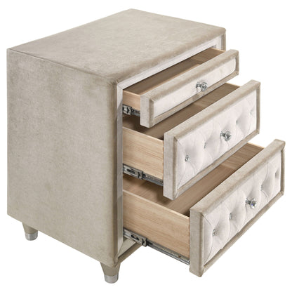 Williams - 3 Drawer Nightstand - Camel