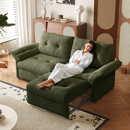 Sofa Bed, 2 In 1 Design For Living Rooms