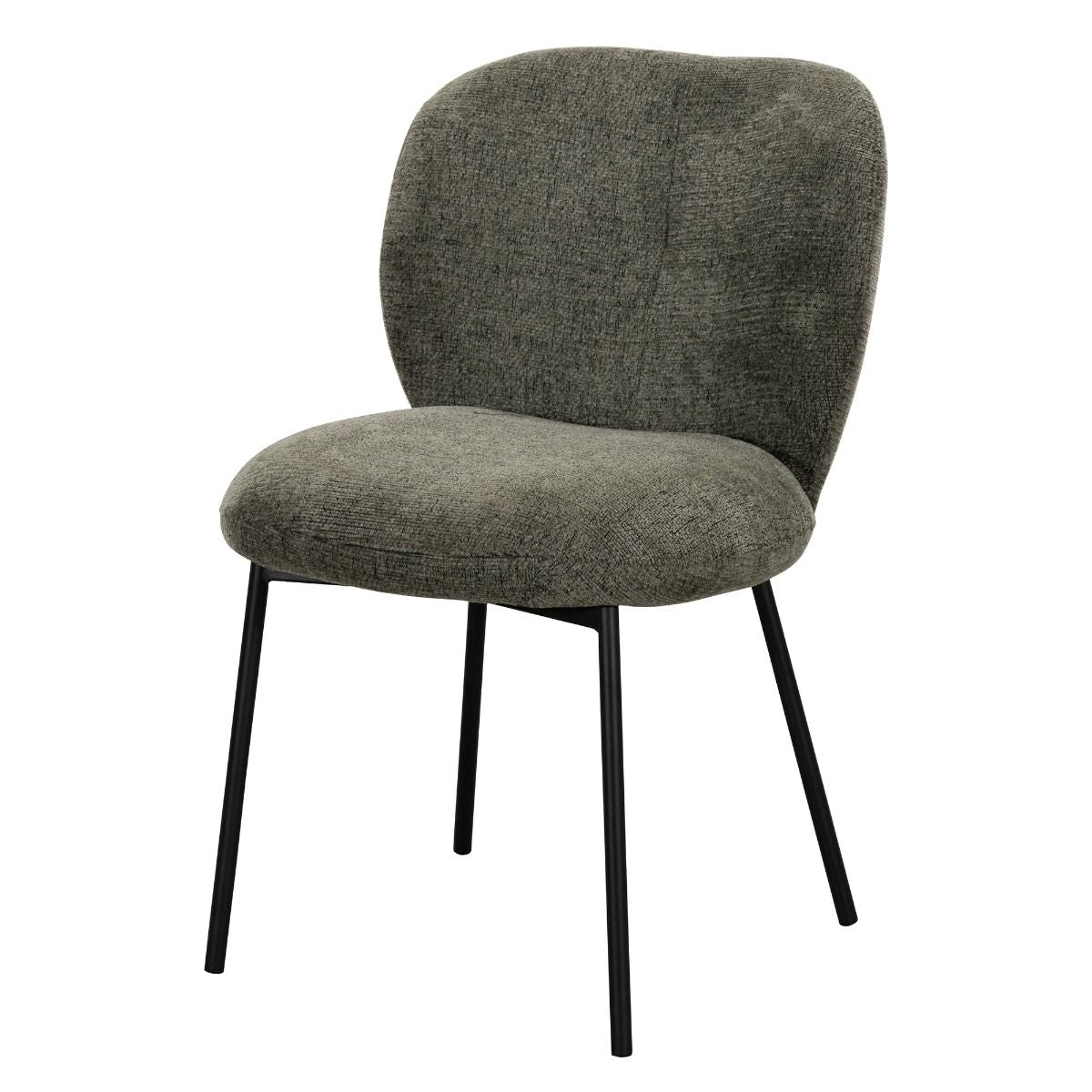 Cassian - Side Chair (Set of 2) - Green Linen