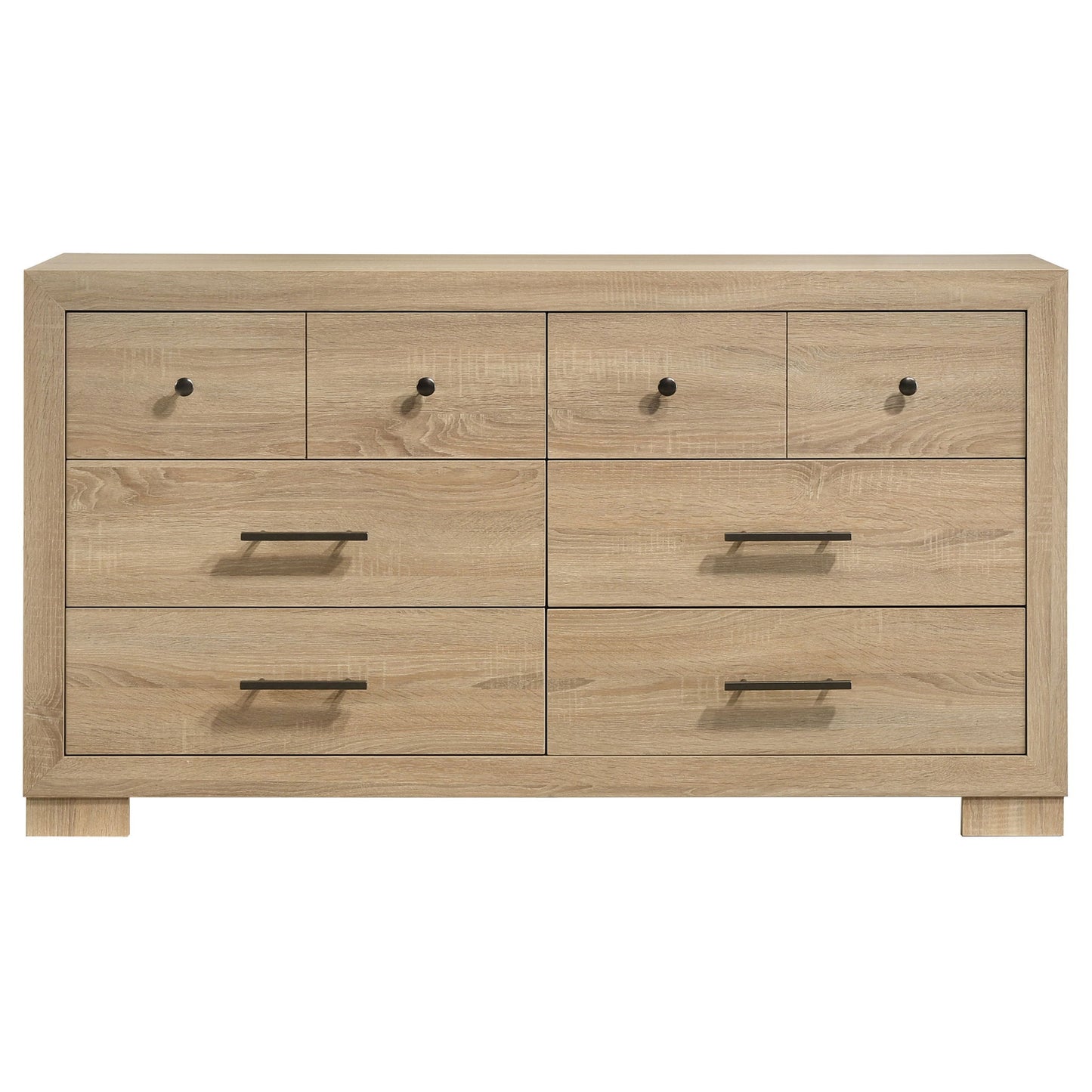 Merritt - 6 Drawer Dresser Cabinet - Light Oak