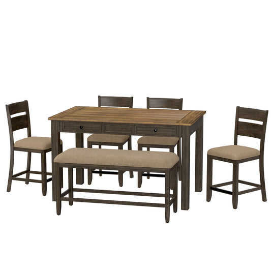 Velvety - 6 Piece Gathering Dining Set