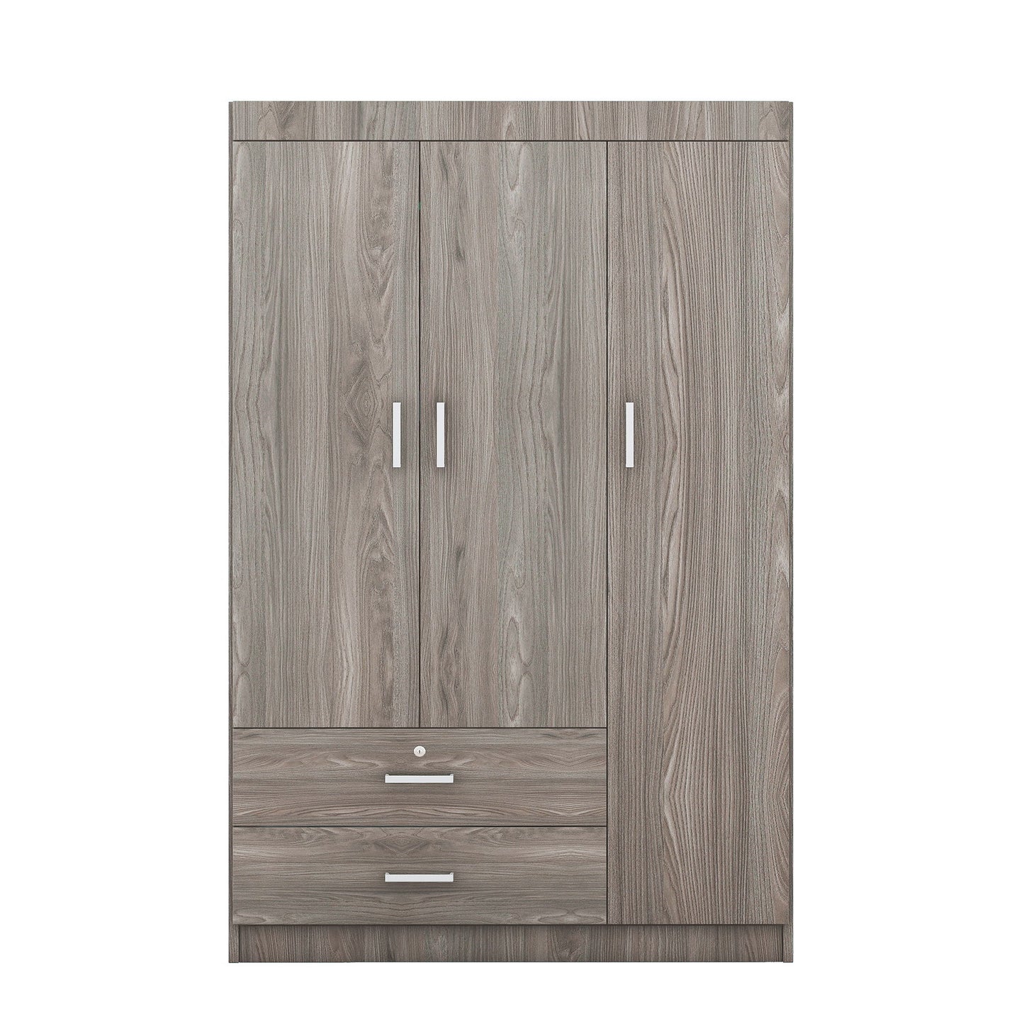 3 Door Wardrobe With 2 Drawers