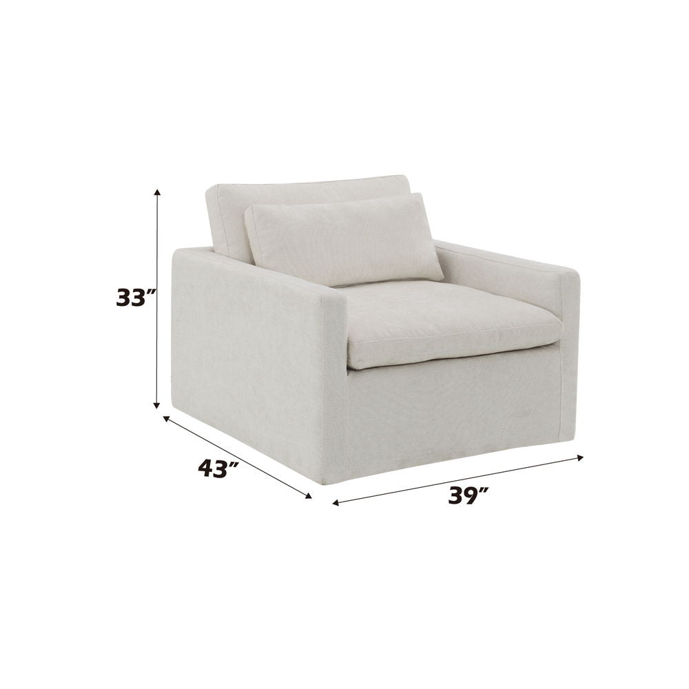 Frederick - Swivel Chair With Pillow