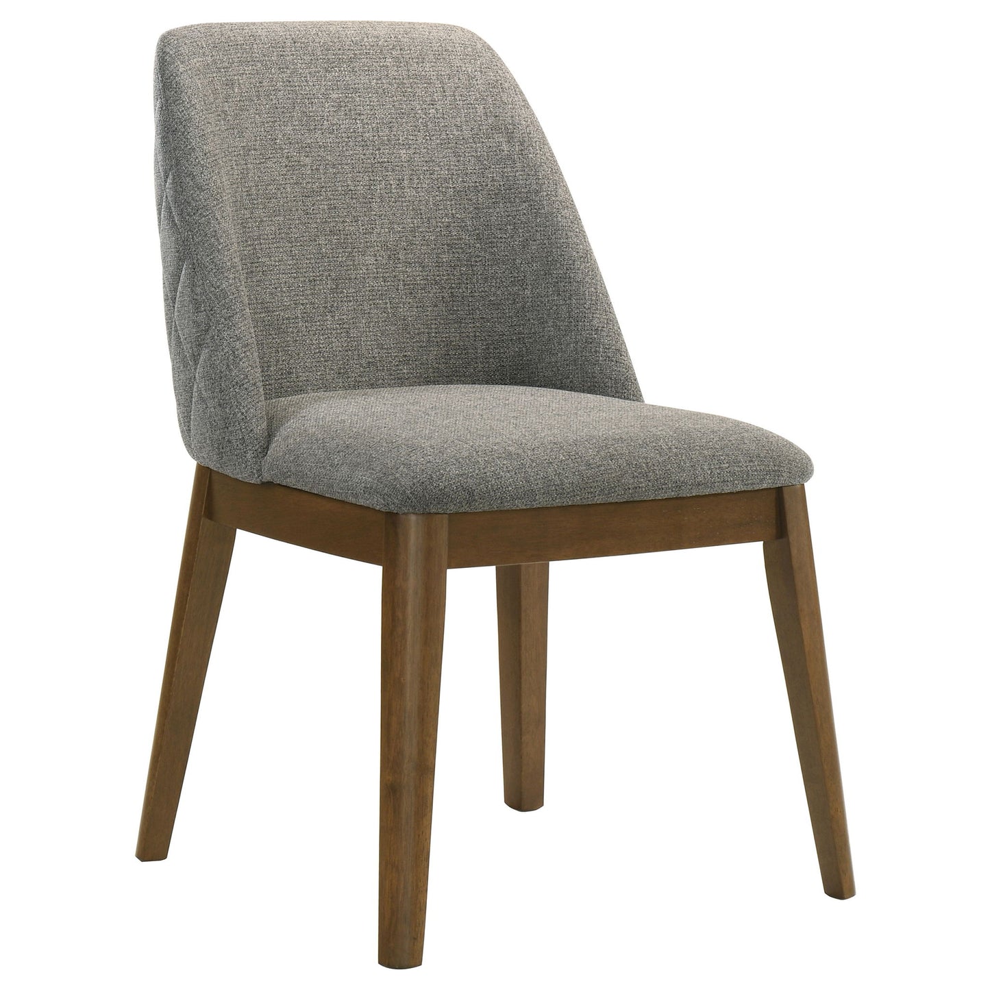 Hutchins - Dining Side Chair (Set of 2) - Gray / Brown